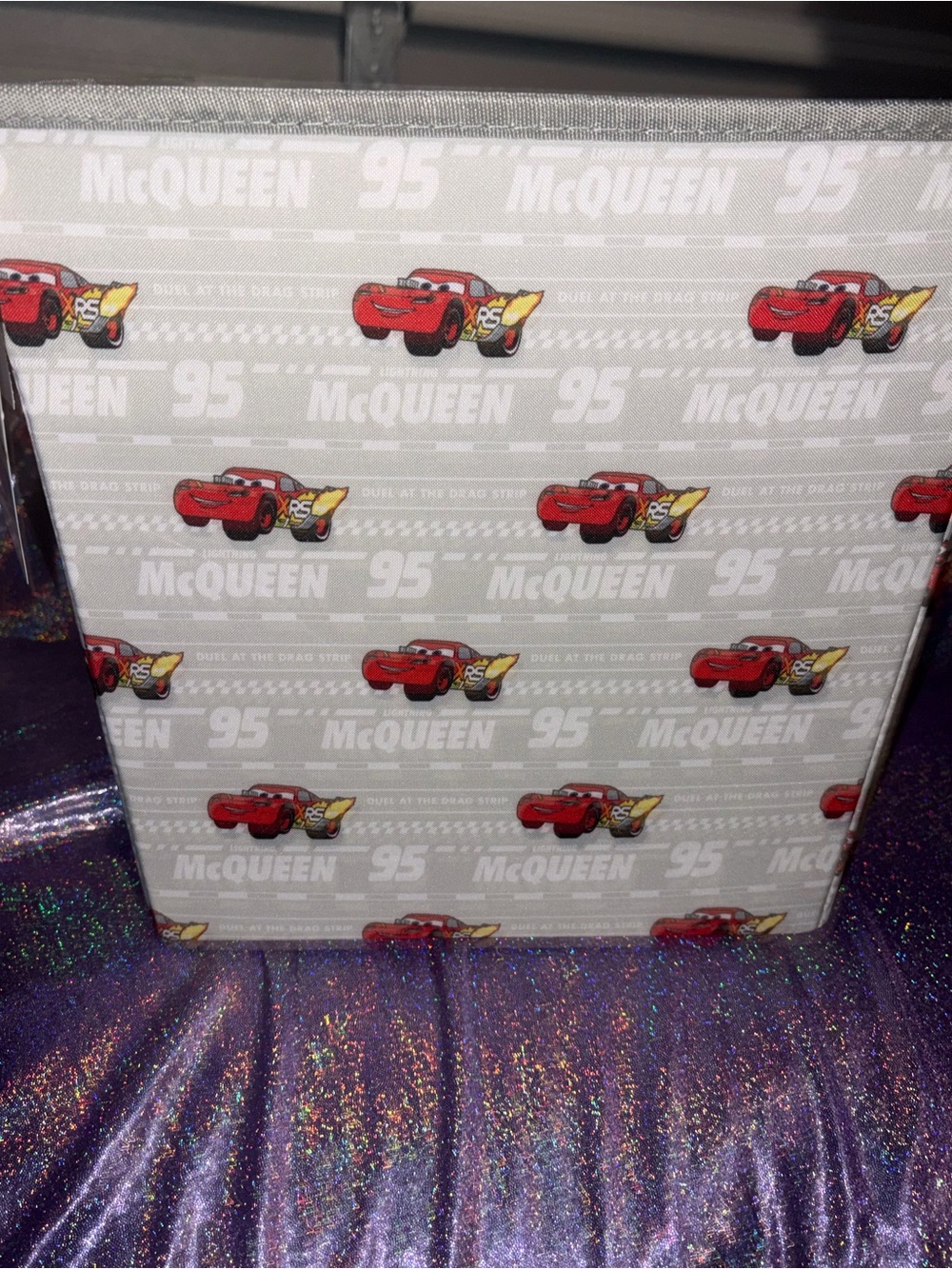 Lightning McQueen Storage Cube